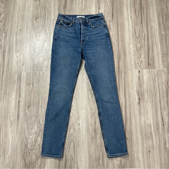 GRLFRND Karolina High Rise Skinny Jean in It’s A Hit Size 24 - Picture 3 of 16